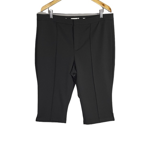 Vince Women's Slim Fit Capri Pant Black NWT - Picture 2 of 16